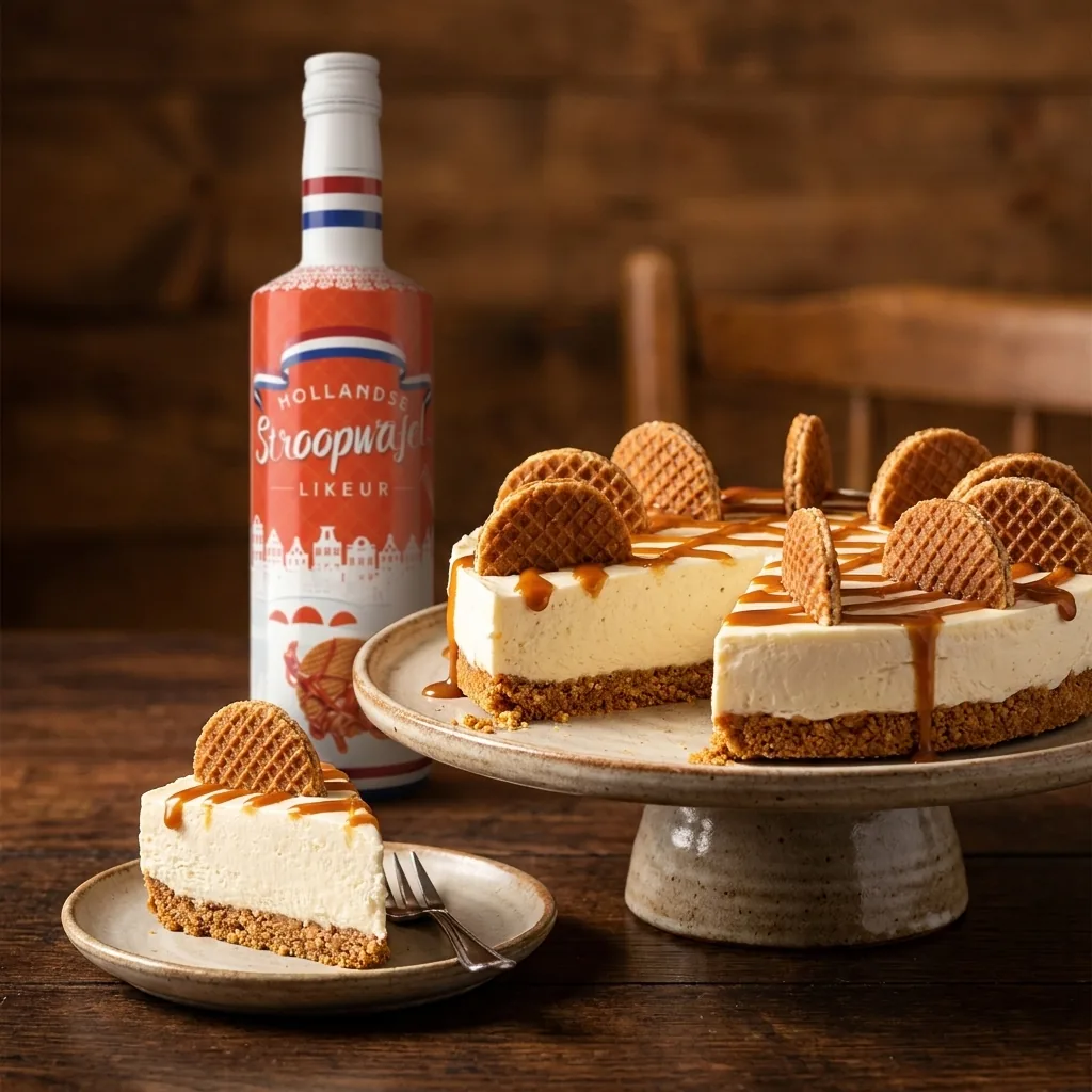 Stroopwafel Taart