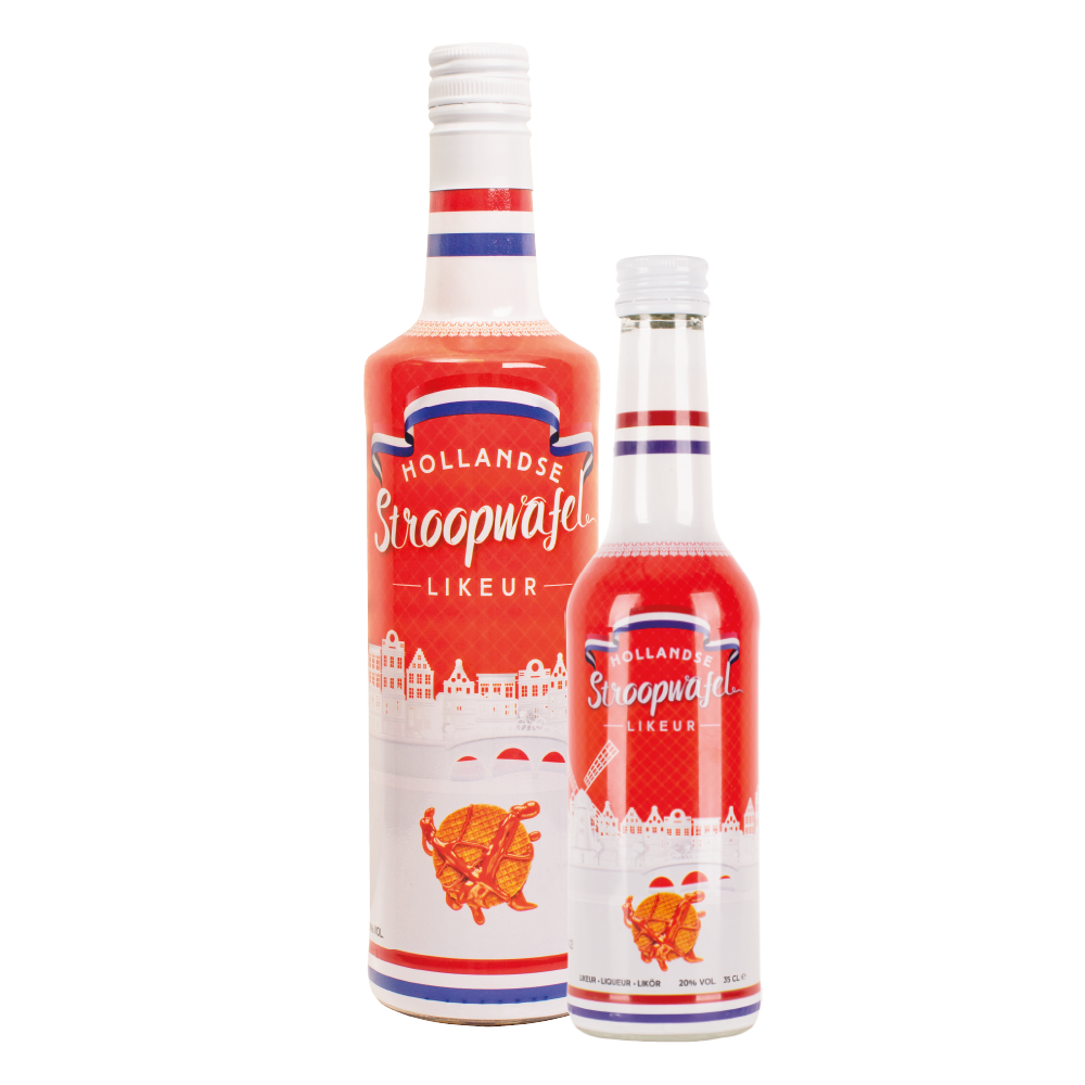 Hollandse Stroopwafel Likeur - 350 & 700 ml
